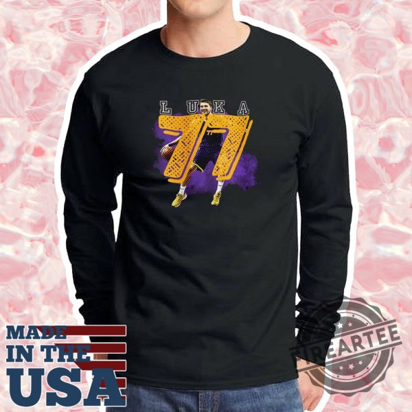 Luka Doncic 77 Basketball Vintage Sports Graphic Tee