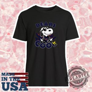 Chicago Bears Snoopy Joe Cool Were Awesome Shirt