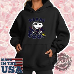 Chicago Bears Snoopy Joe Cool Were Awesome Shirt