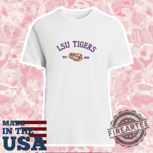 Lsu Tigers Est Embroidered Hoodie