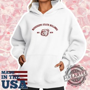 Ncaa Team Mississippi State Bulldogs Est Embroidered Hoodie