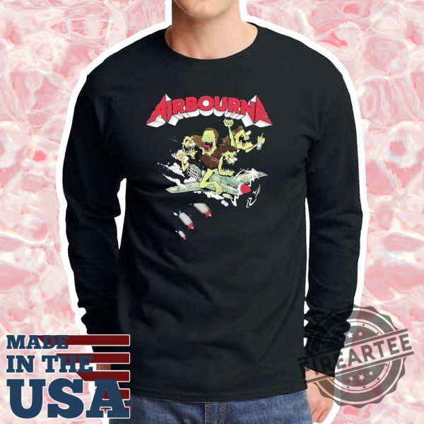 Airbourne Burnin Out The Nitro Tour Through Europe 2019 Tshirt