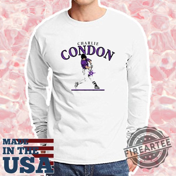 Official-Charlie-Condon-Slugger-Swing-Colorado-Rockies-Mlb-Baseball-2025-Painting-Tshirt-fireartee_3