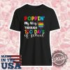 Poppin My Way Through 100 Days Of School Tshirt