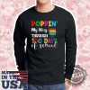 Poppin My Way Through 100 Days Of School Tshirt