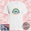 I Stand With Ukraine Vintage Rainbow Save Ukraine Tshirt