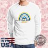 I Stand With Ukraine Vintage Rainbow Save Ukraine Tshirt