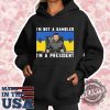 Official Zelensky Im Not A Gambler Im A President Tshirt