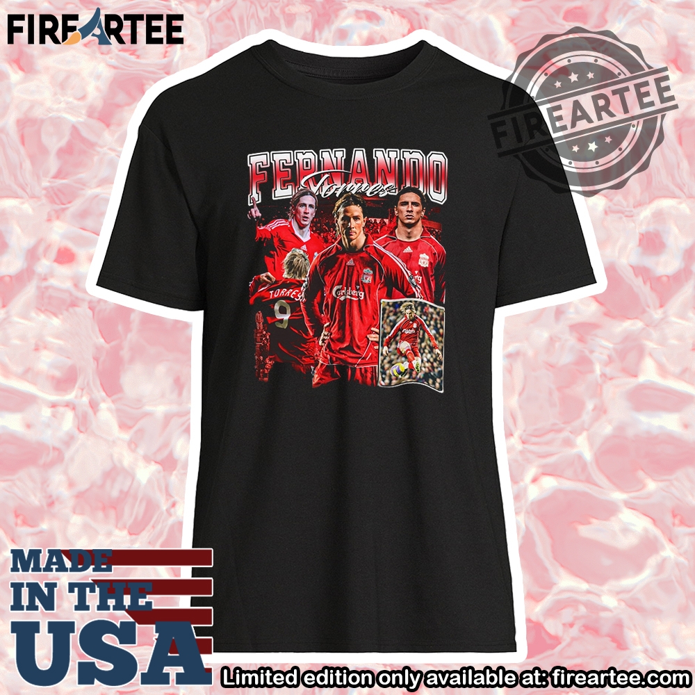 Retro Vintage 90S Graphic Fernando Torres Tshirt