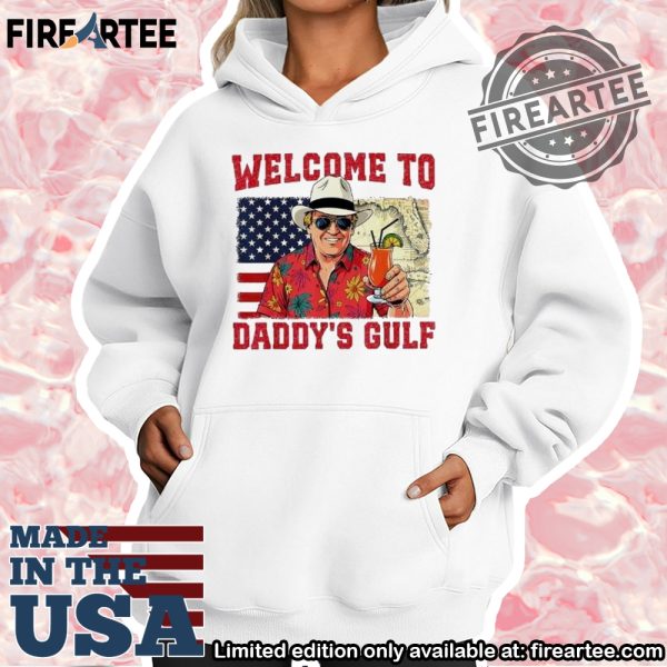 Welcome To Dadys Gult Of America Trump Tshirt