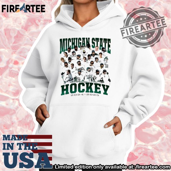 Michigan State Mens Ice Hockey Team 2024 2025 Graphic Shirt