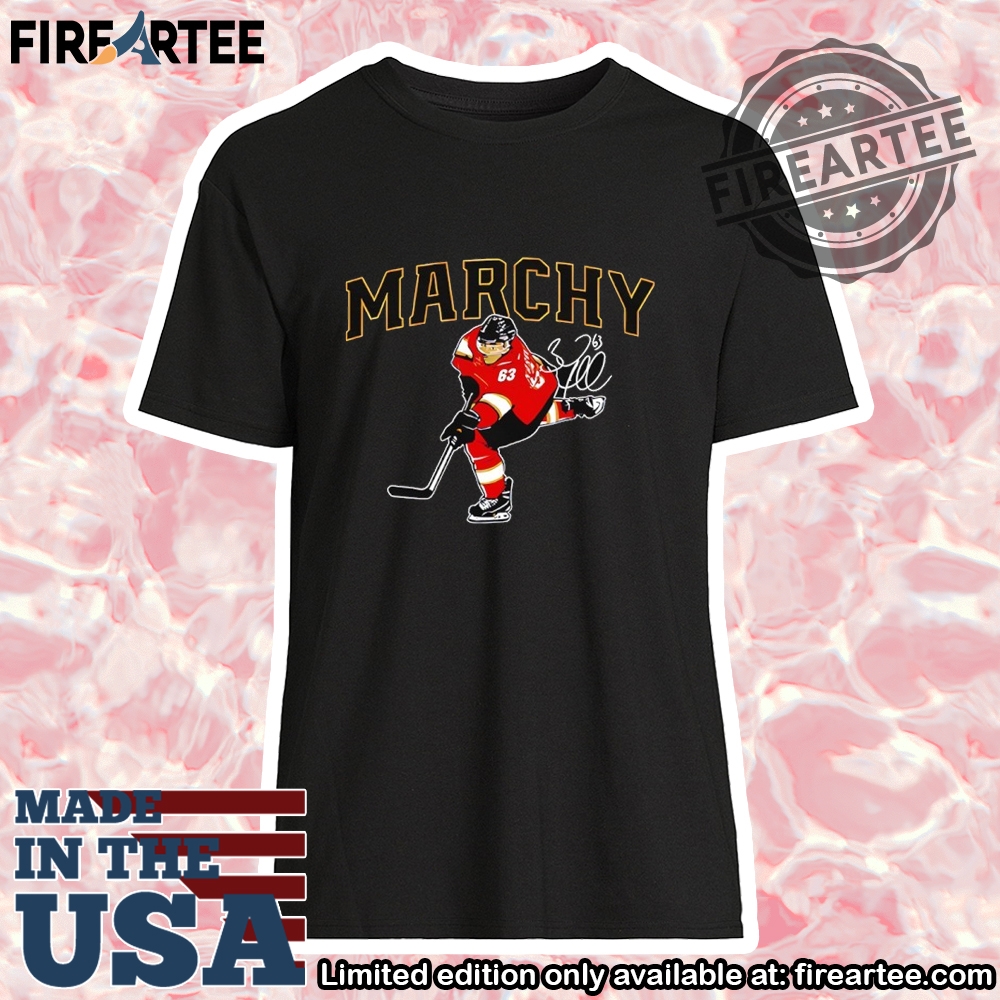 Marchy Brad Marchand Florida Panthers Hockey Signature Shirt