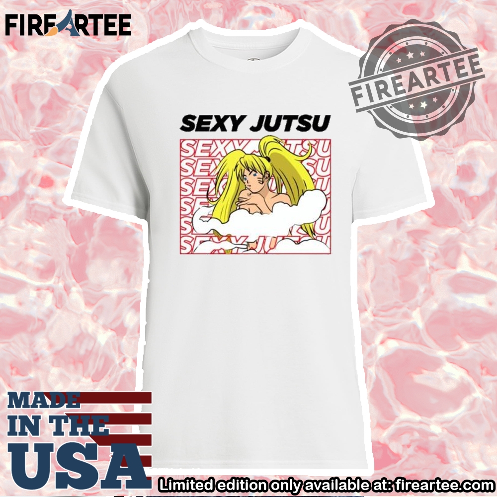 Sexy Jutsu Shirt Anime Naruto Graphic Tee