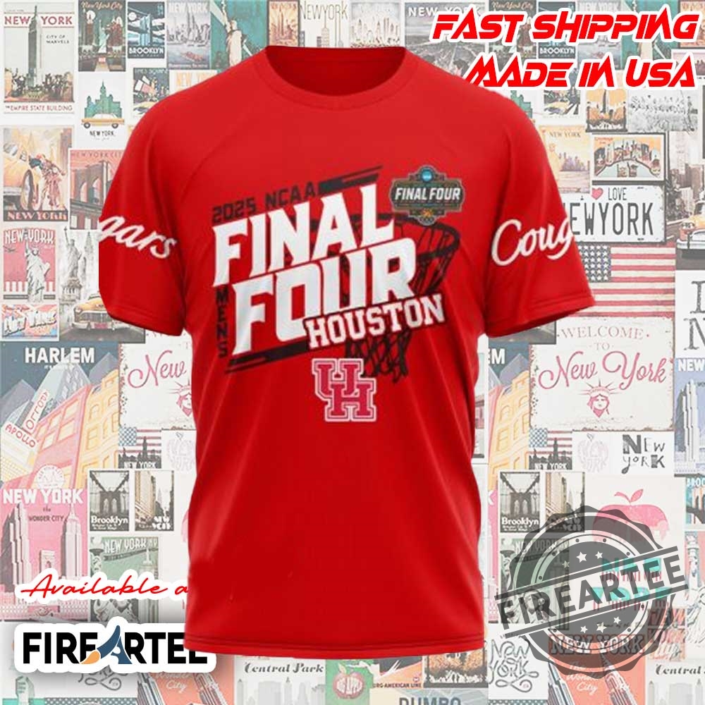 2025 Ncaa Final Four Houston Cougars Talkin Bout Them Cougars 3D Tshirt 3 2025 NCAA Final Four Houston Cougars – Talkin Bout Them Cougars 3D T-Shirt