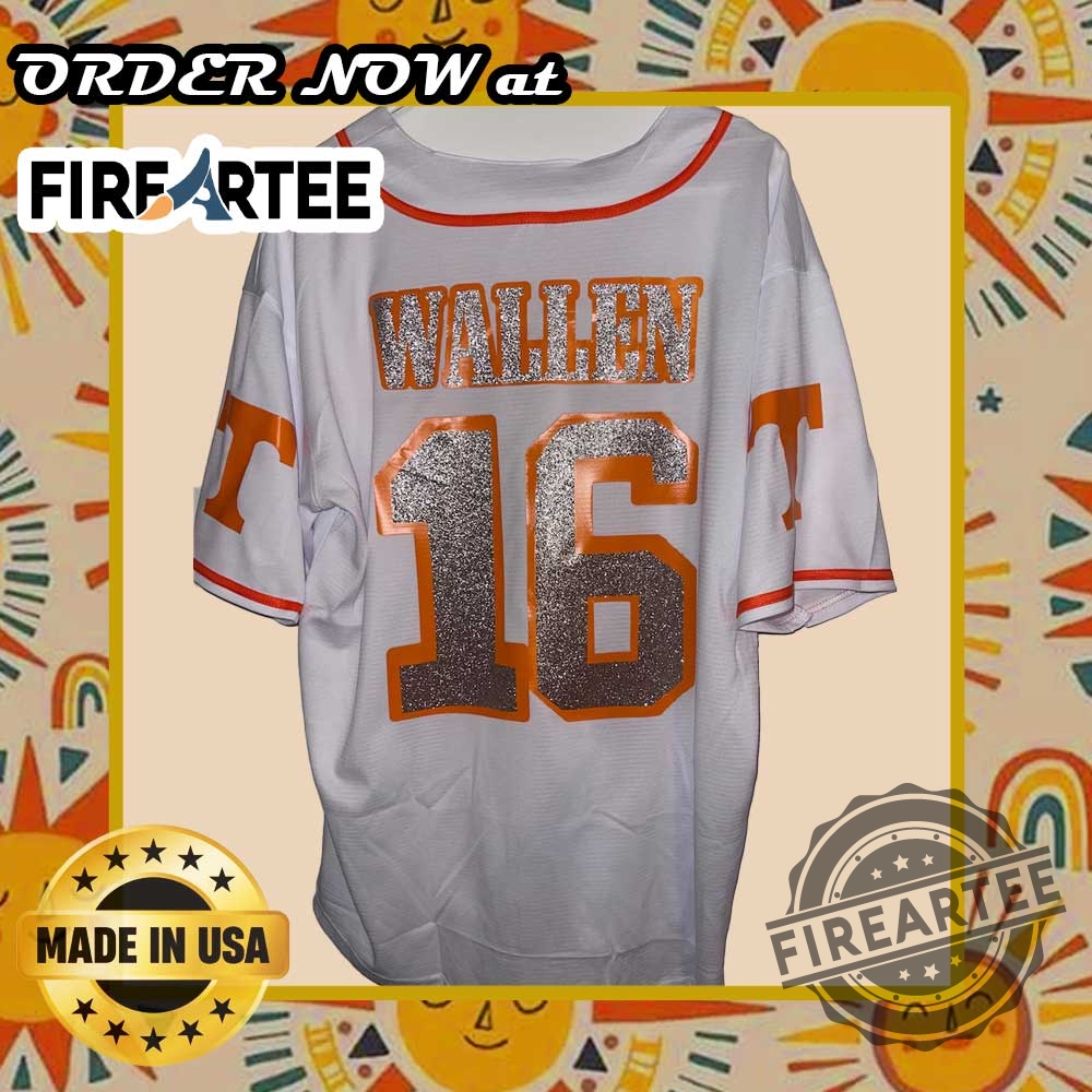 Wallen Tennessee Vols White Baseball Jersey