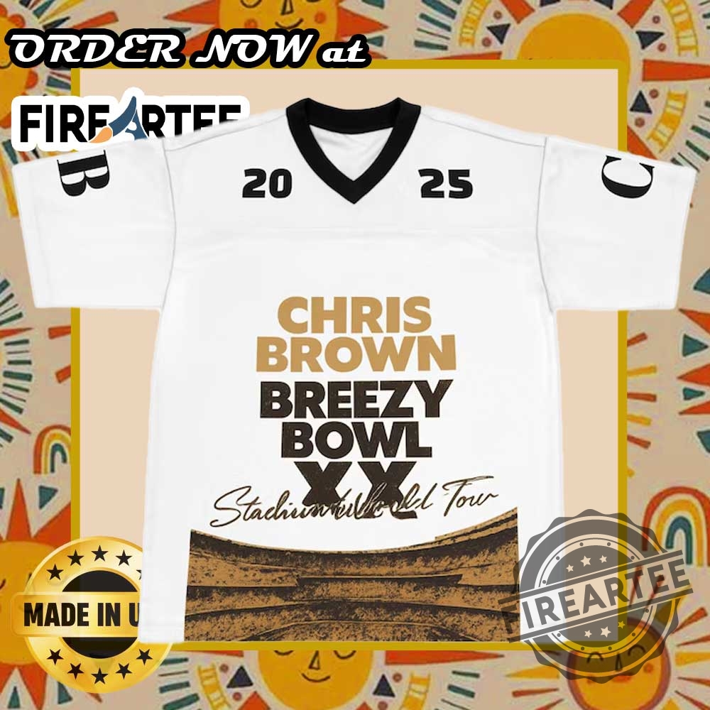 Stylish Unisex Football Jersey For Concert Fans Breezy Bowl Shirt