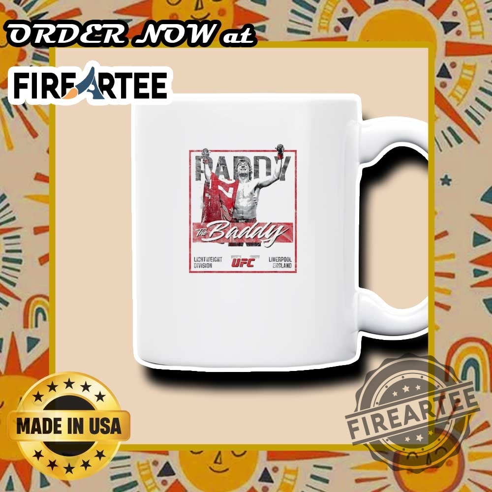 Paddy The Baddy Pimblett Ufc Tshirt Mma Fighter Fan Shirt 2025 7 Paddy The Baddy Pimblett UFC T-Shirt – MMA Fighter Fan Shirt 2025