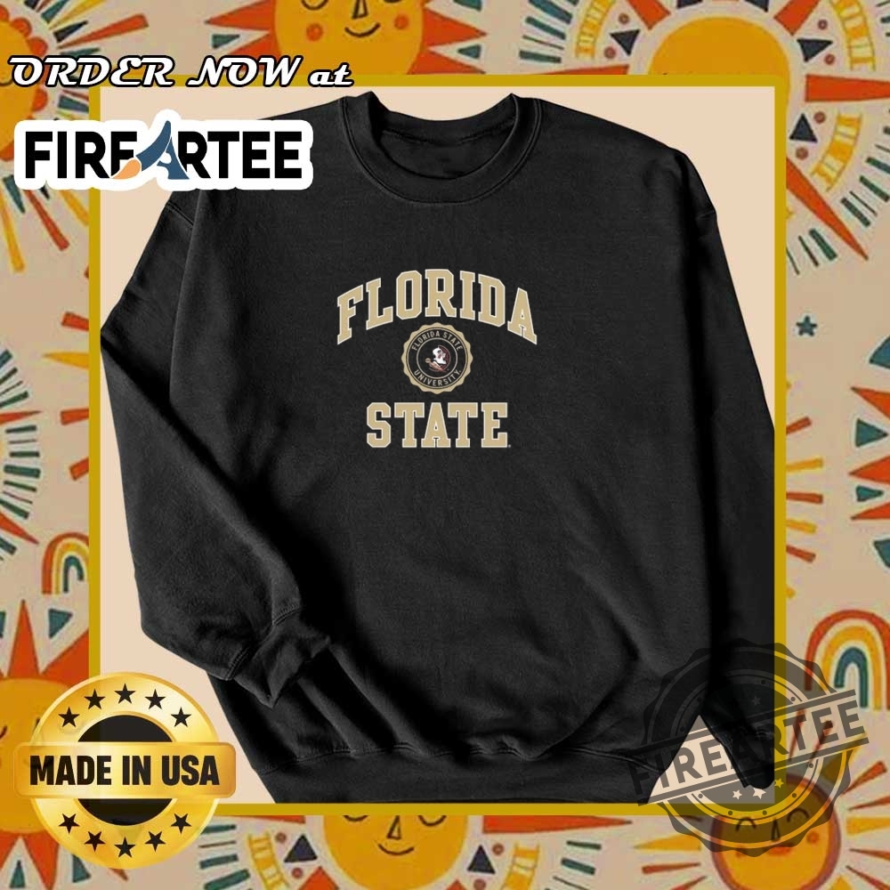 Florida State University Heritage Black Tshirt 6 Florida State University Heritage Black T-shirt