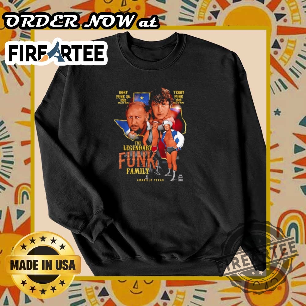 Legendary Funk Family Shirt Retro Graphic Wrestling Fan Tee 6 Legendary Funk Family Shirt – Retro Graphic Wrestling Fan Tee