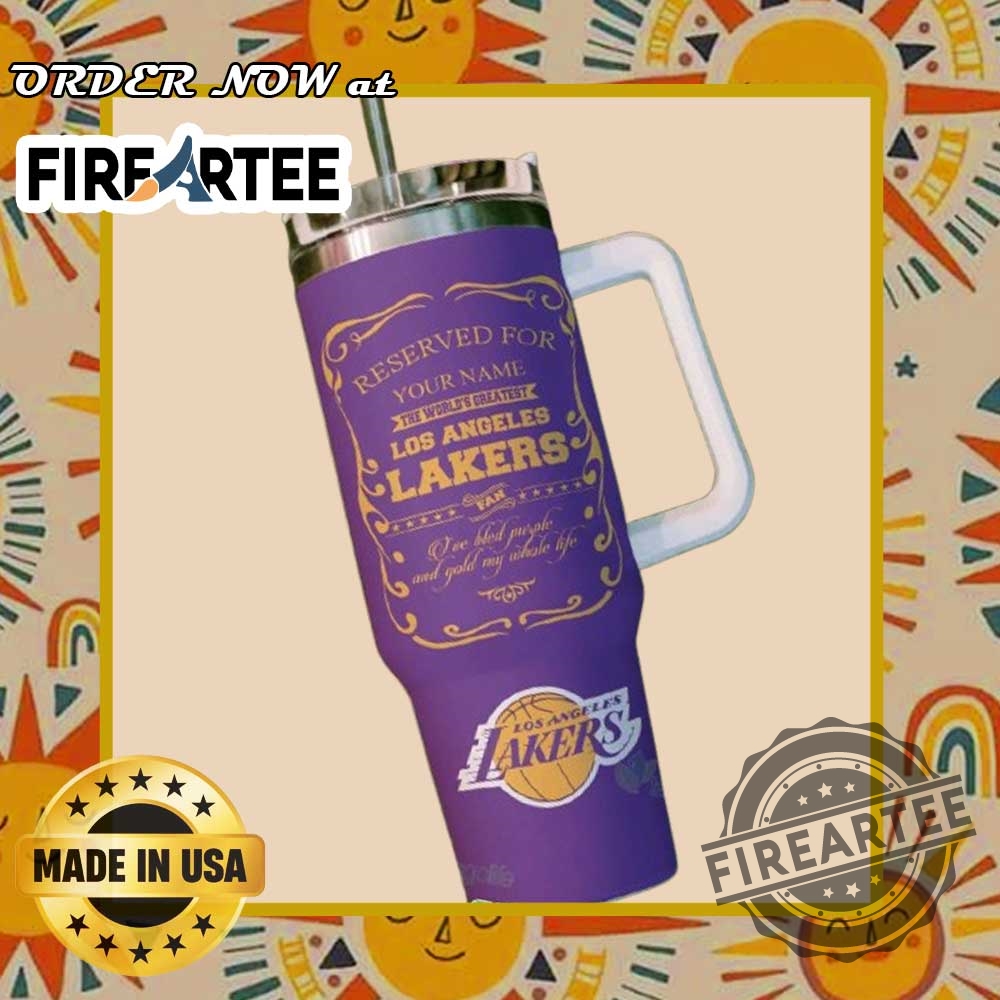 Los Angeles Lakers Basketball Era Tumbler Personalized Fan Cup 3 Los Angeles Lakers Basketball Era Tumbler – Personalized Fan Cup
