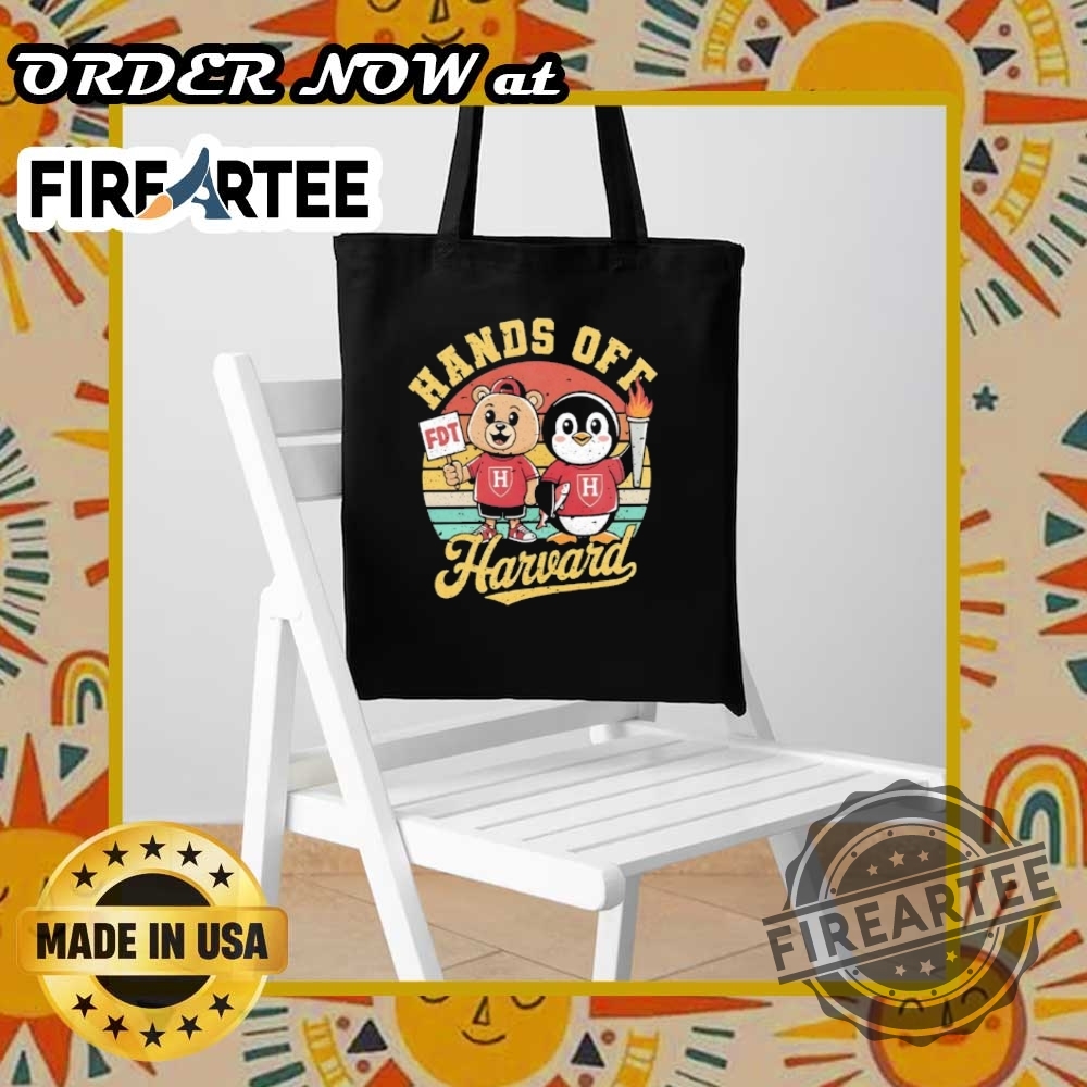 Penguins Smokey Bear Hands Off Harvard Shirt 7 Penguins Smokey Bear – Hands Off Harvard Shirt