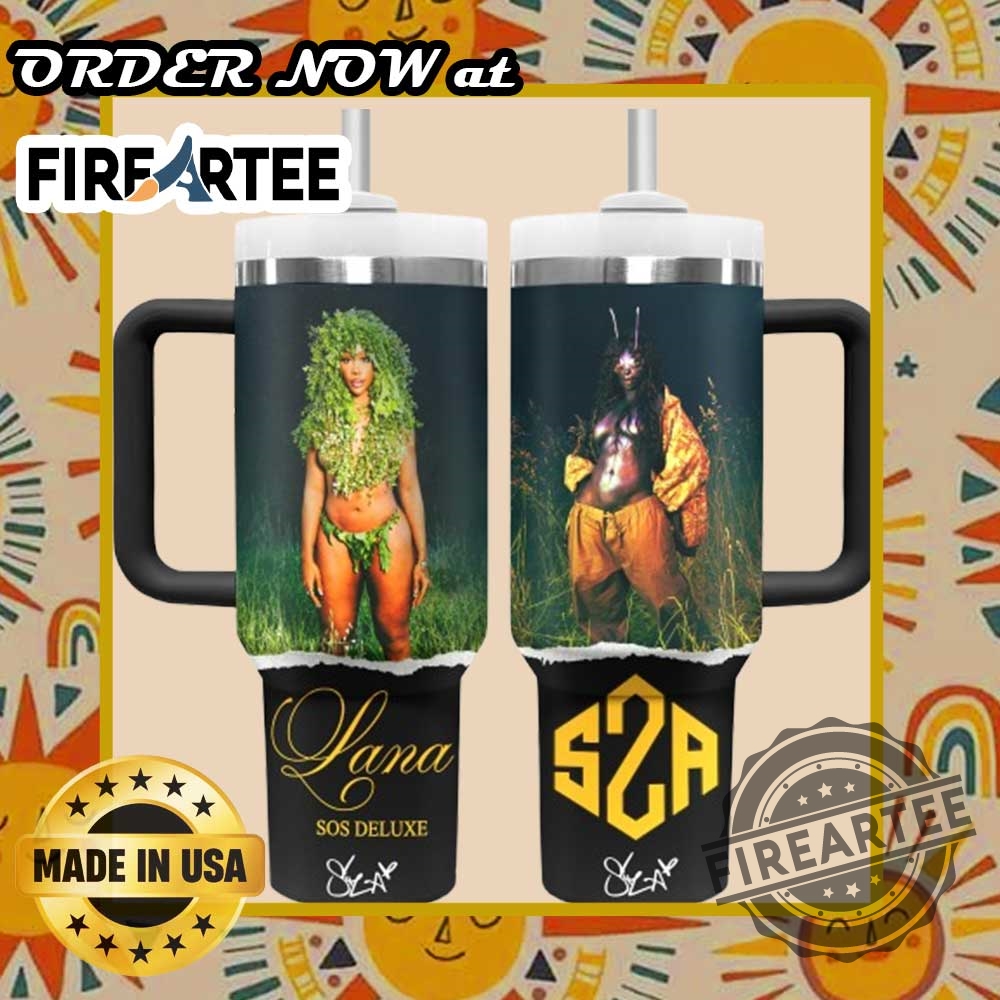 Customizable Sza And Lana Sos Deluxe Tumbler Sza And Lana Collection 3 Customizable SZA and Lana SOS Deluxe Tumbler SZA and Lana Collection