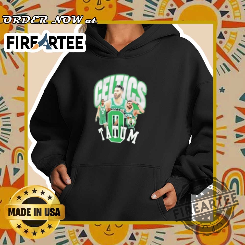 Jayson Tatum Boston Celtics Notorious 4.0 Tshirt 5 Jayson Tatum Boston Celtics Notorious 4.0 T-Shirt