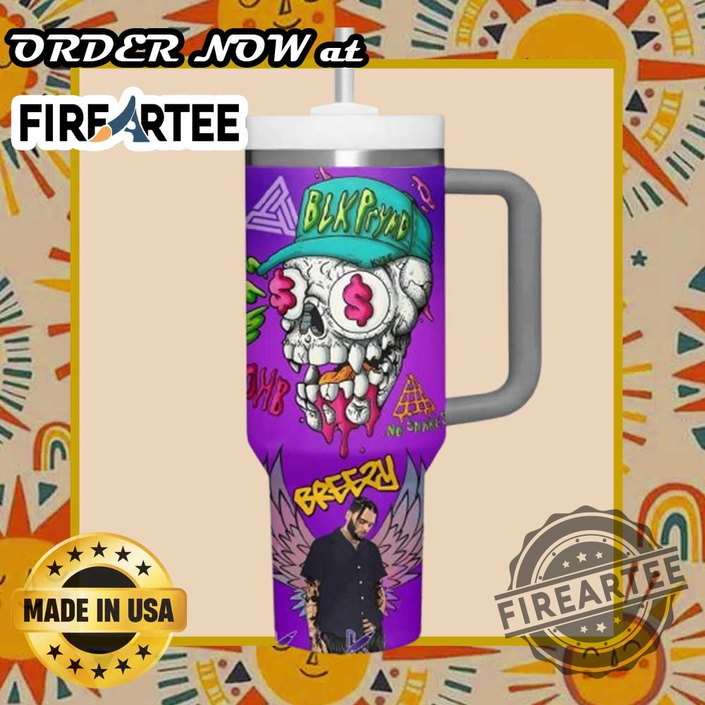 Personalized Chris Brown Breezy Tumbler Custom Purple Graffiti Design Drinkware 5 Personalized Chris Brown Breezy Tumbler – Custom Purple Graffiti Design Drinkware