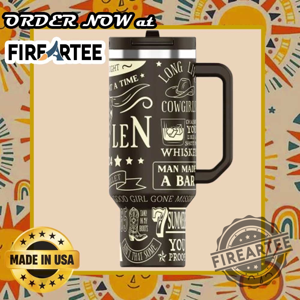 Morgan Wallen Sand In My Boots 40 Oz Tumbler Cup 7 Morgan Wallen Sand In My Boots 40 Oz Tumbler Cup