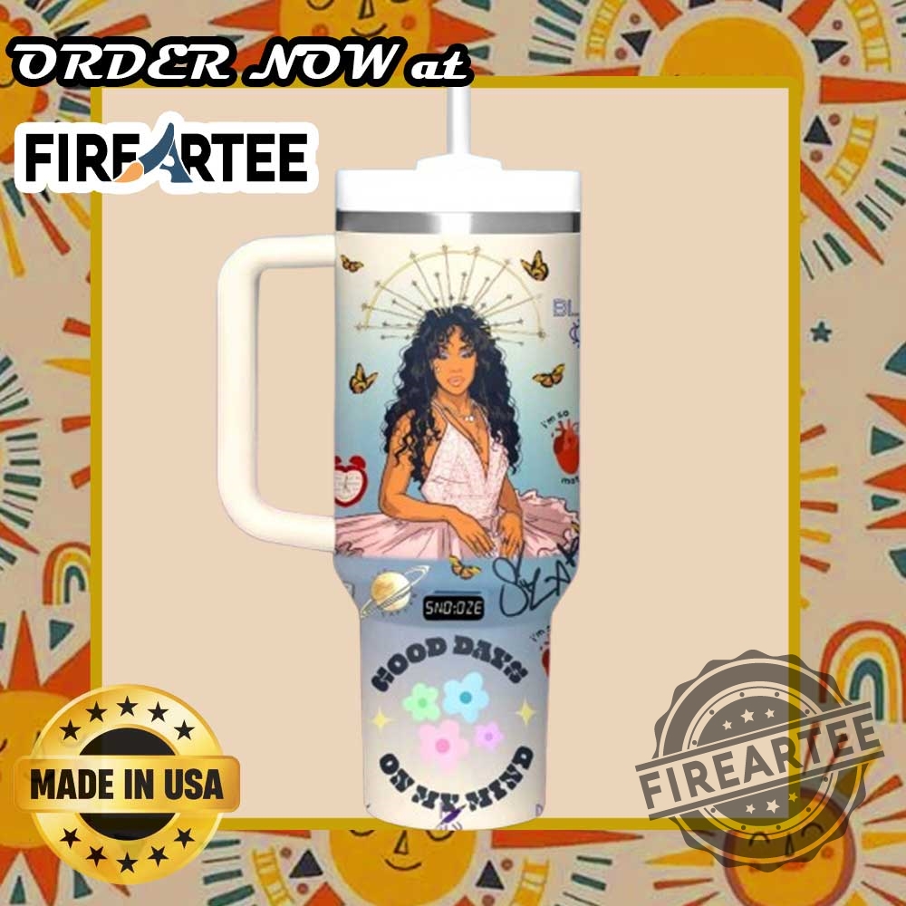 Personalized Sza Good Days Tumbler Custom Drinkware With Artistic Sza Design And Lyrics 5 Personalized SZA Good Days Tumbler – Custom Drinkware with Artistic SZA Design and Lyrics