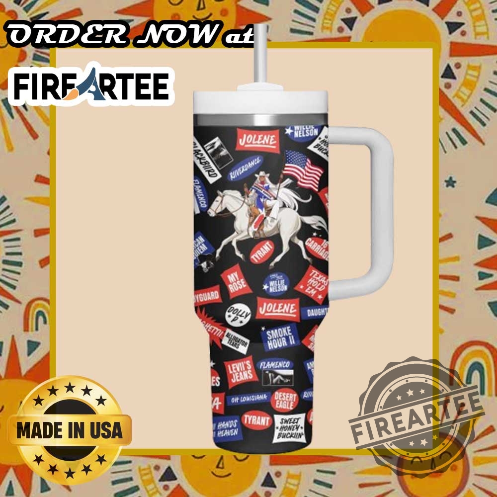 Personalized Cowboy Carter Tumbler Custom Drinkware With Western Willie Nelson And Jolene Artwork 4 Personalized Cowboy Carter Tumbler – Custom Drinkware with Western, Willie Nelson, and Jolene Artwork