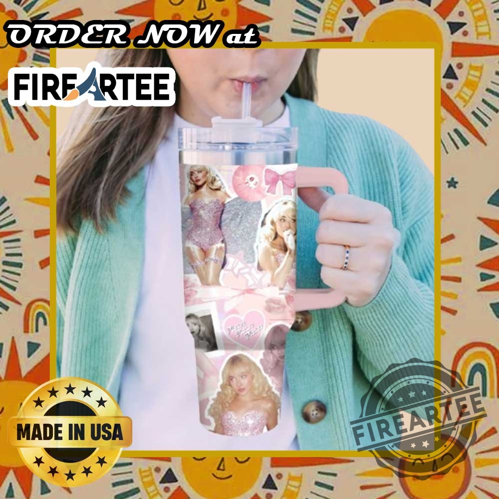 Personalized Sabrina Carpenter Tumbler Custom Drinkware With I Beg You Quote And Pink Glamour Artwork 4 Personalized Sabrina Carpenter Tumbler – Custom Drinkware with "I Beg You" Quote and Pink Glamour Artwork