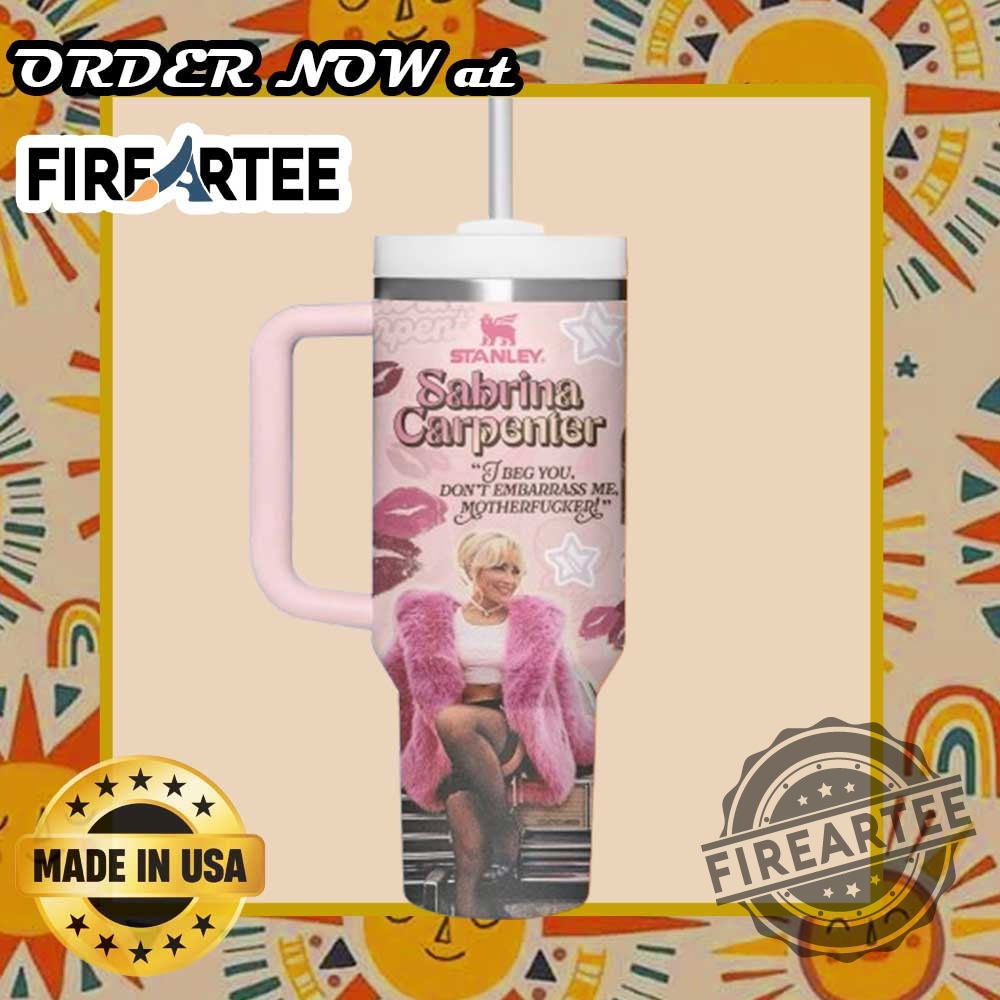 Personalized Sabrina Carpenter Tumbler Custom Drinkware With I Beg You Quote And Pink Glamour Artwork 5 Personalized Sabrina Carpenter Tumbler – Custom Drinkware with "I Beg You" Quote and Pink Glamour Artwork