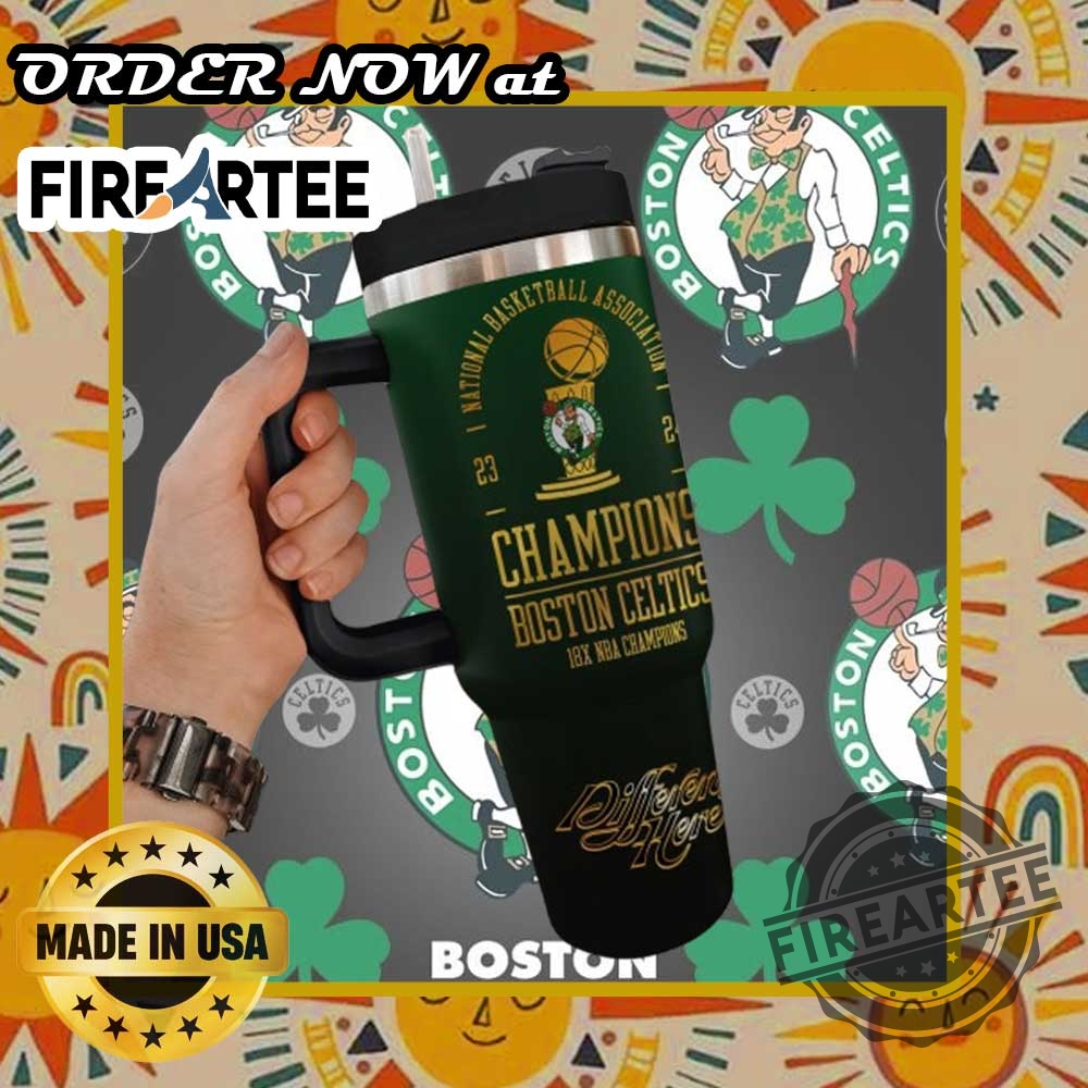 Personalized Boston Celtics 20232024 Nba Champions Tumbler Custom Drinkware With Nba Trophy And Signed Graphics 3 Personalized Boston Celtics 2023-2024 NBA Champions Tumbler – Custom Drinkware with NBA Trophy and Signed Graphics