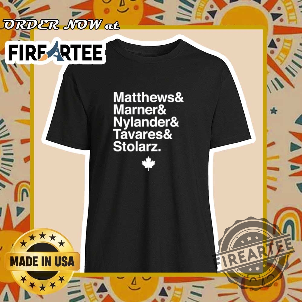 Toronto-Maple-Leafs-Hockey-Matthews-And-Marner-And-Nylander-And-Tavares-And-Stolarz-Shirt-fireartee_1