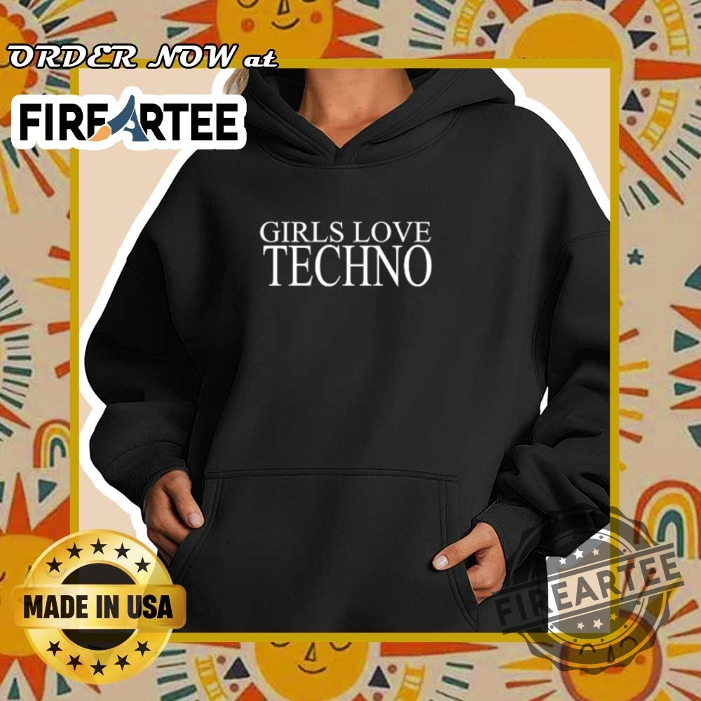 Kelly Lee Owens Girls Love Techno Shirt 5 Kelly Lee Owens Girls Love Techno shirt