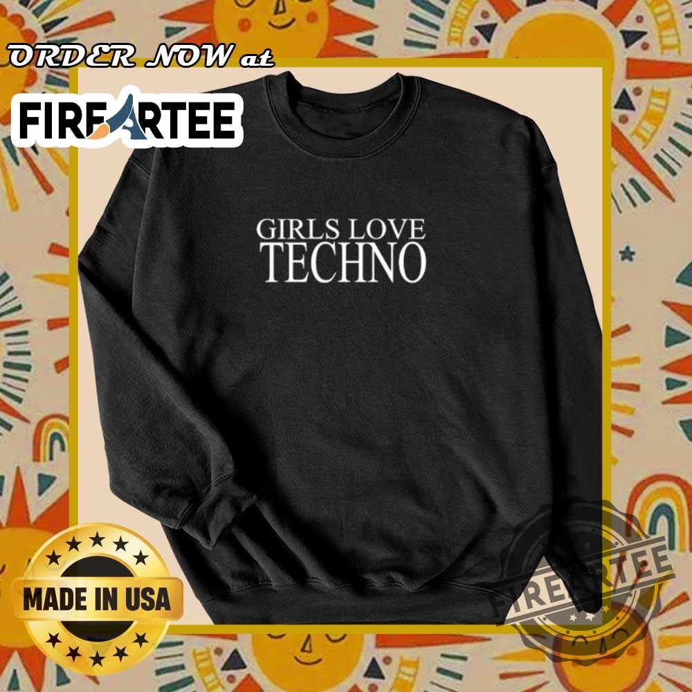 Kelly Lee Owens Girls Love Techno Shirt 6 Kelly Lee Owens Girls Love Techno shirt