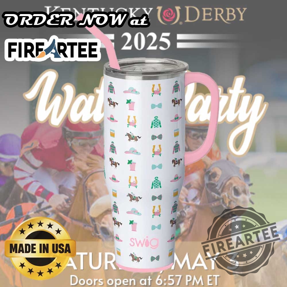 Swig Derby Day Mega Tumbler40oz