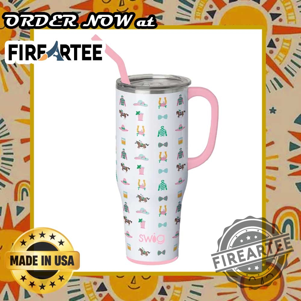 Swig Derby Day Mega Tumbler40oz 3 Swig Derby Day Mega Tumbler40oz
