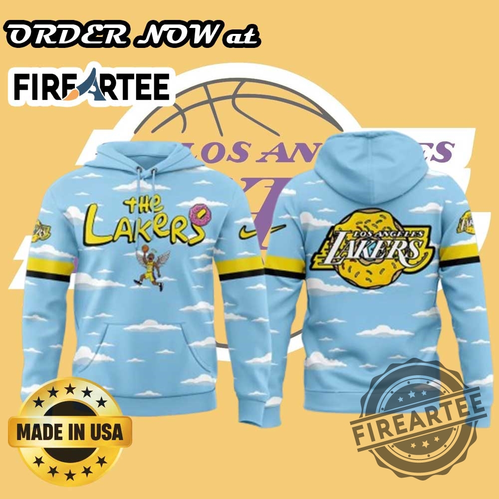 Lakers X The Simpsons Day 2025 Hoodie