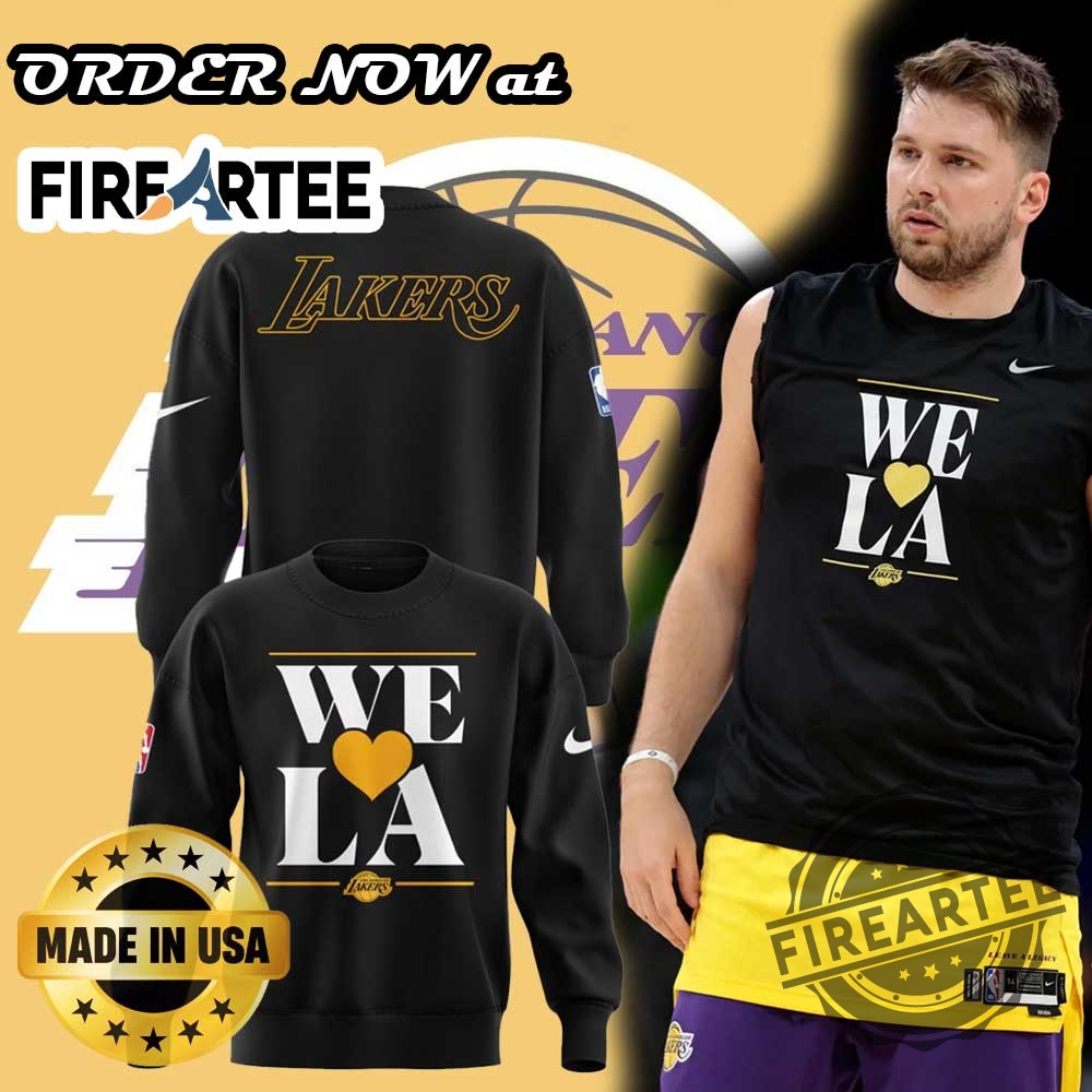 Lakers We Love La Shirt Merch Collection