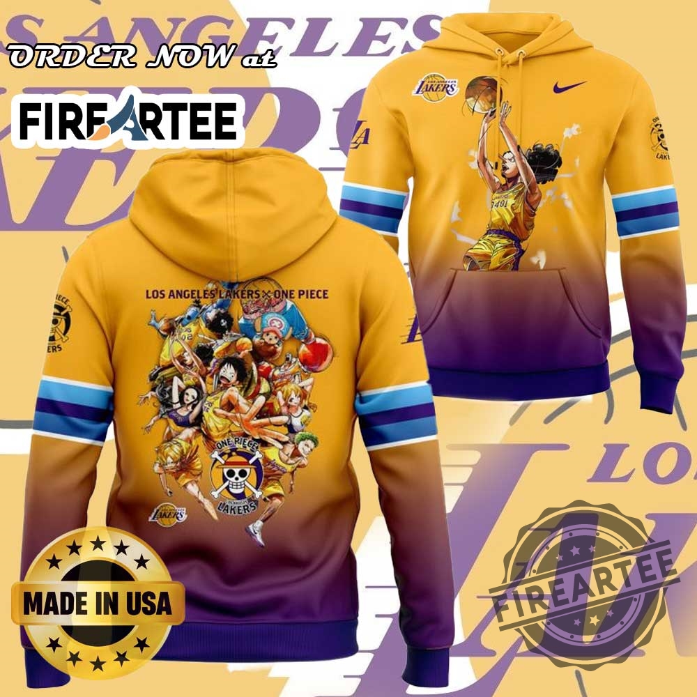 "Unique Character Apparel: Autism, Star Wars, Lakers, Hello Kitty Collection" 10 Los Angeles Lakers X One Piece Special Usopp Hoodie Nba X One Piece Collaboration