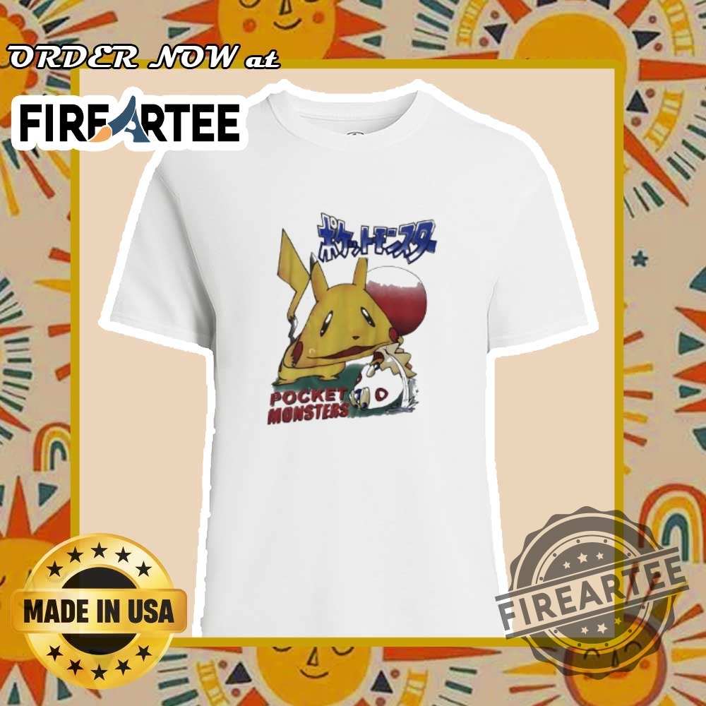 Pokemon Pocket Monsters Tshirts