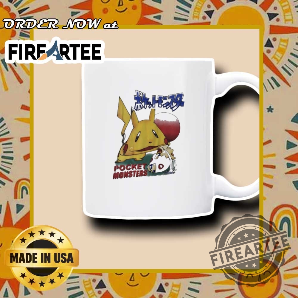 Pokemon Pocket Monsters Tshirts 7 Pokemon pocket monsters T-shirts