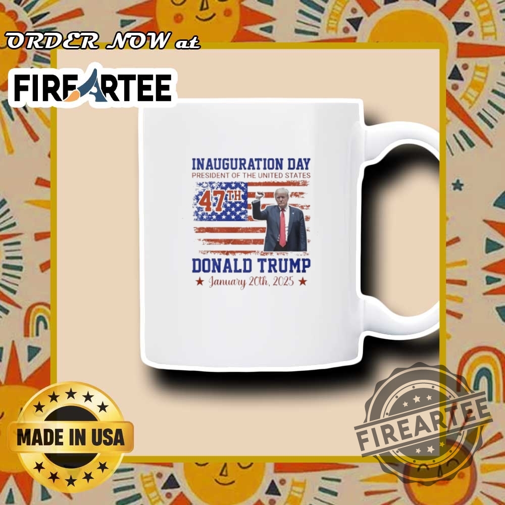 Donald Trump Inauguration Day 2025 Tshirt 47Th President Usa 7 Donald Trump Inauguration Day 2025 T-Shirt – 47th President USA