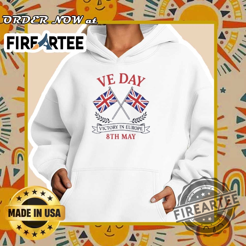 Patriotic Ve Day Union Jack Victory In Europe Flag Shirt 5 Patriotic VE Day Union Jack Victory in Europe Flag Shirt
