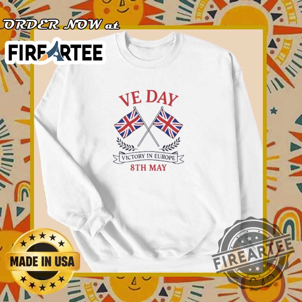 Patriotic Ve Day Union Jack Victory In Europe Flag Shirt 6 Patriotic VE Day Union Jack Victory in Europe Flag Shirt