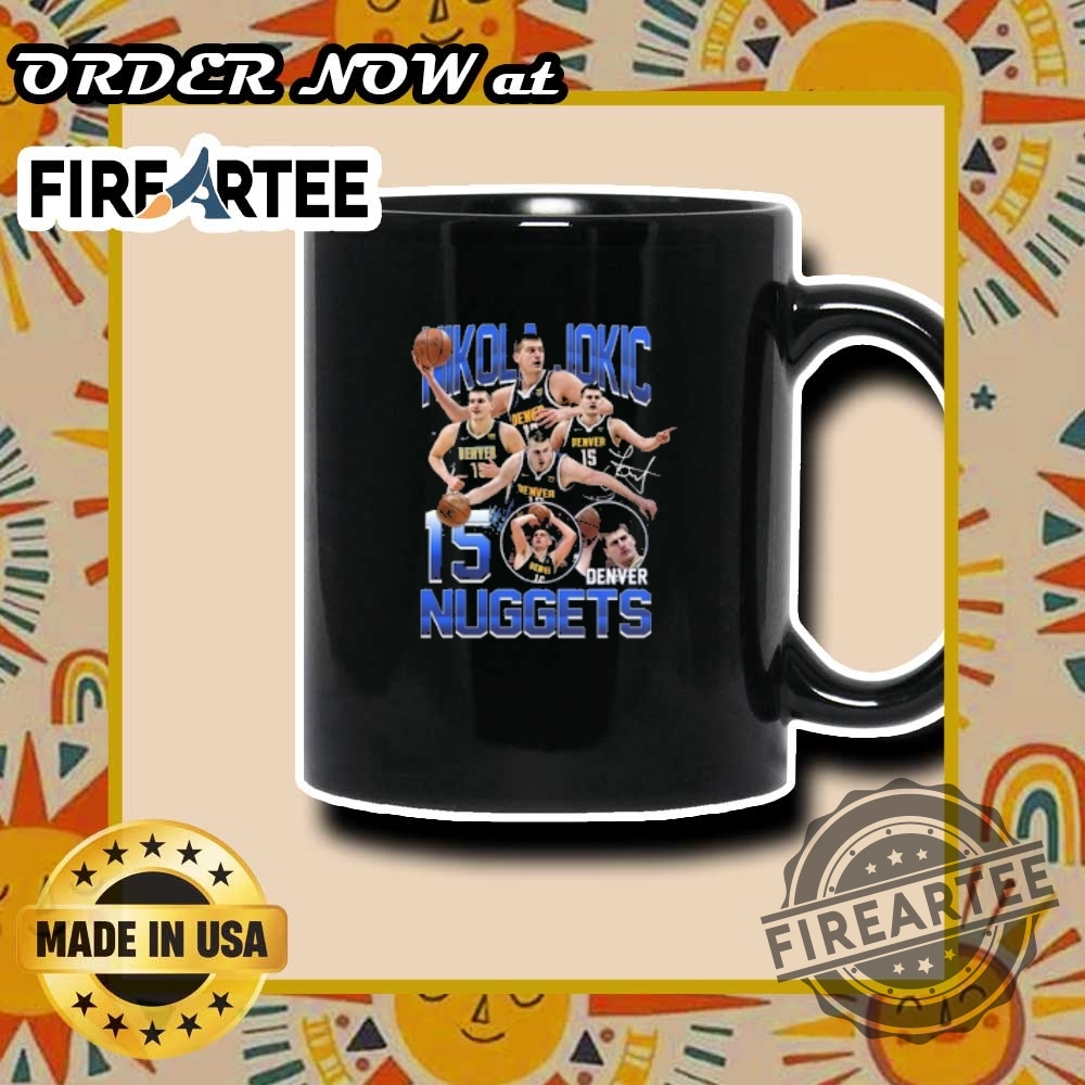 The Nuggets Nikola Jokic Aaron Gordon Jamal Murray Michael Porter Jr Tshirt 7 The Nuggets Nikola Jokic Aaron Gordon Jamal Murray Michael Porter JR T-Shirt