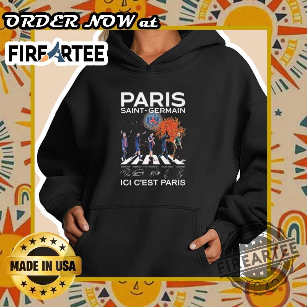 Paris Saintgermain Ici Cest Paris Signatures Walking 2025 Shirt 5 Paris Saint-Germain Ici C’est Paris Signatures Walking 2025 Shirt