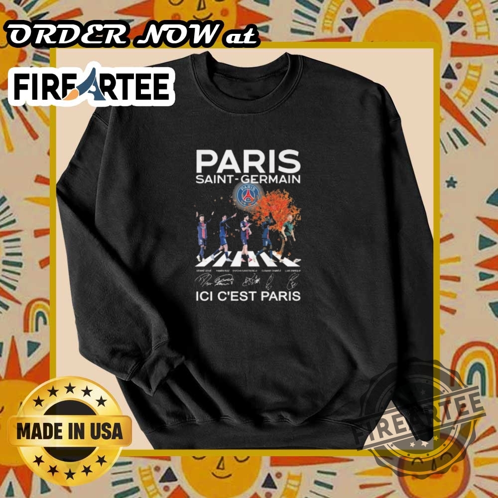 Paris Saintgermain Ici Cest Paris Signatures Walking 2025 Shirt 6 Paris Saint-Germain Ici C’est Paris Signatures Walking 2025 Shirt